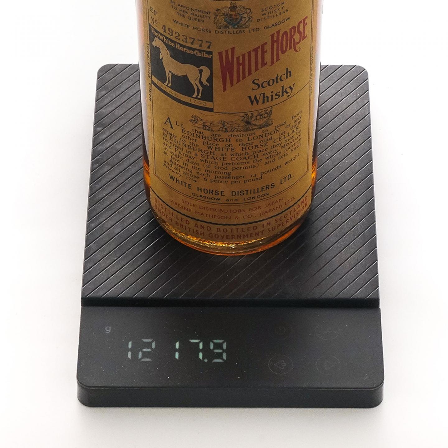 White Horse 白马 60-70年代初 调和 弹弓头 760ml