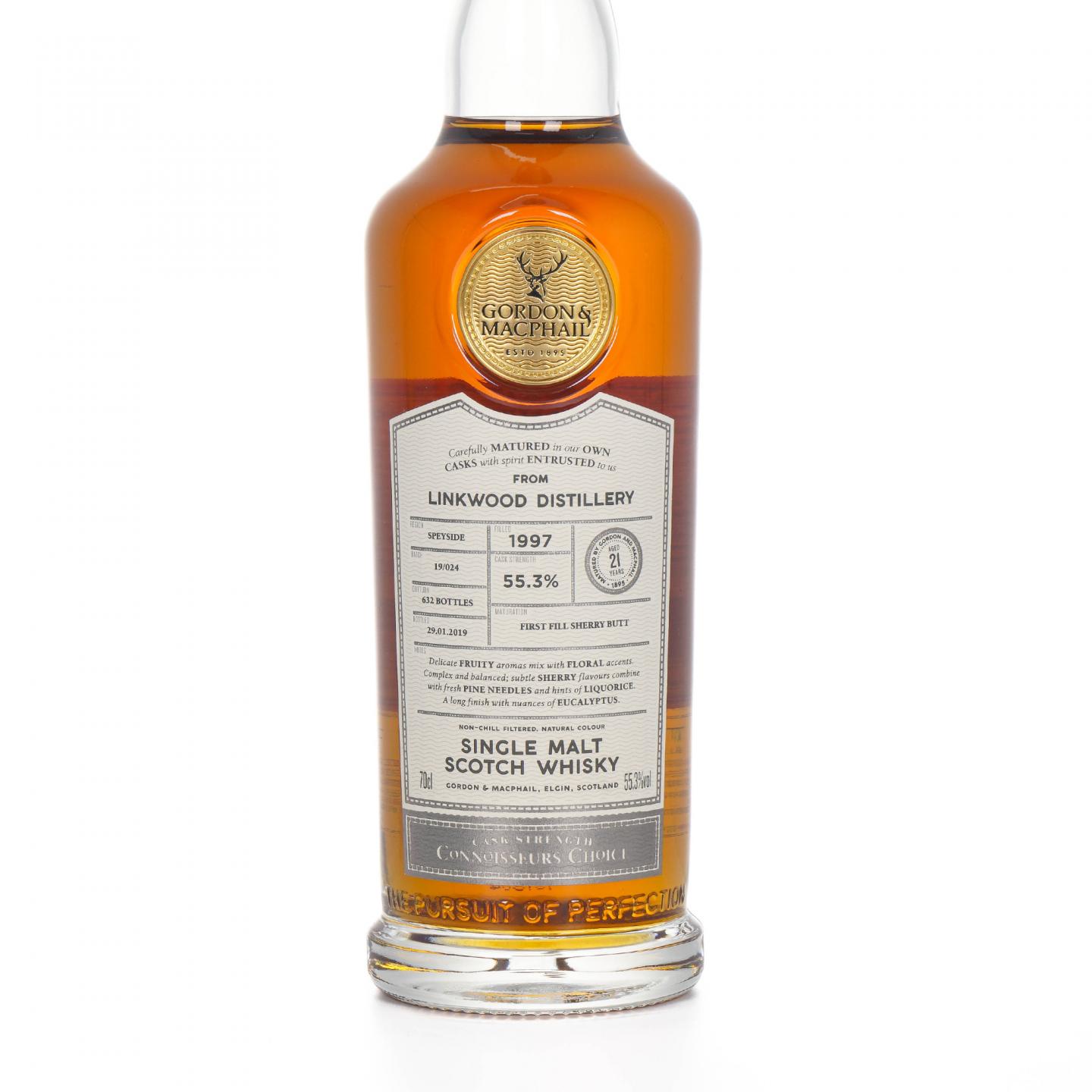 Linkwood 林可伍德 21年 1997-2019 GM 雪莉桶