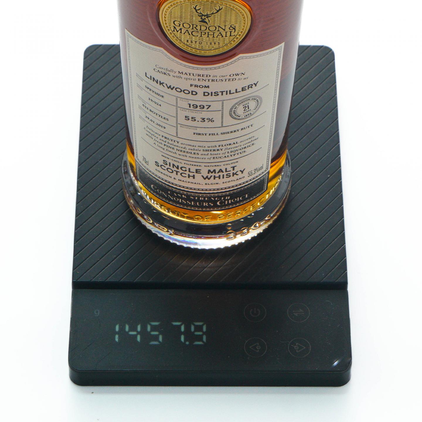 Linkwood 林可伍德 21年 1997-2019 GM 雪莉桶