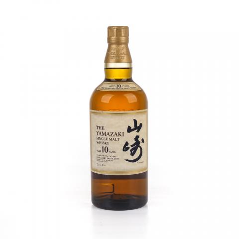 山崎 10年 金花头 Single Malt