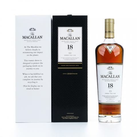 【附X光图】Macallan 麦卡伦 18年 2024 雪莉桶