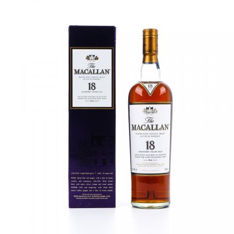 Macallan 麦卡伦 18年 2016 雪莉桶 700ml