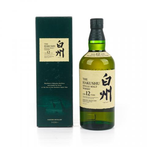 白州 12年 Single Malt 金花盖