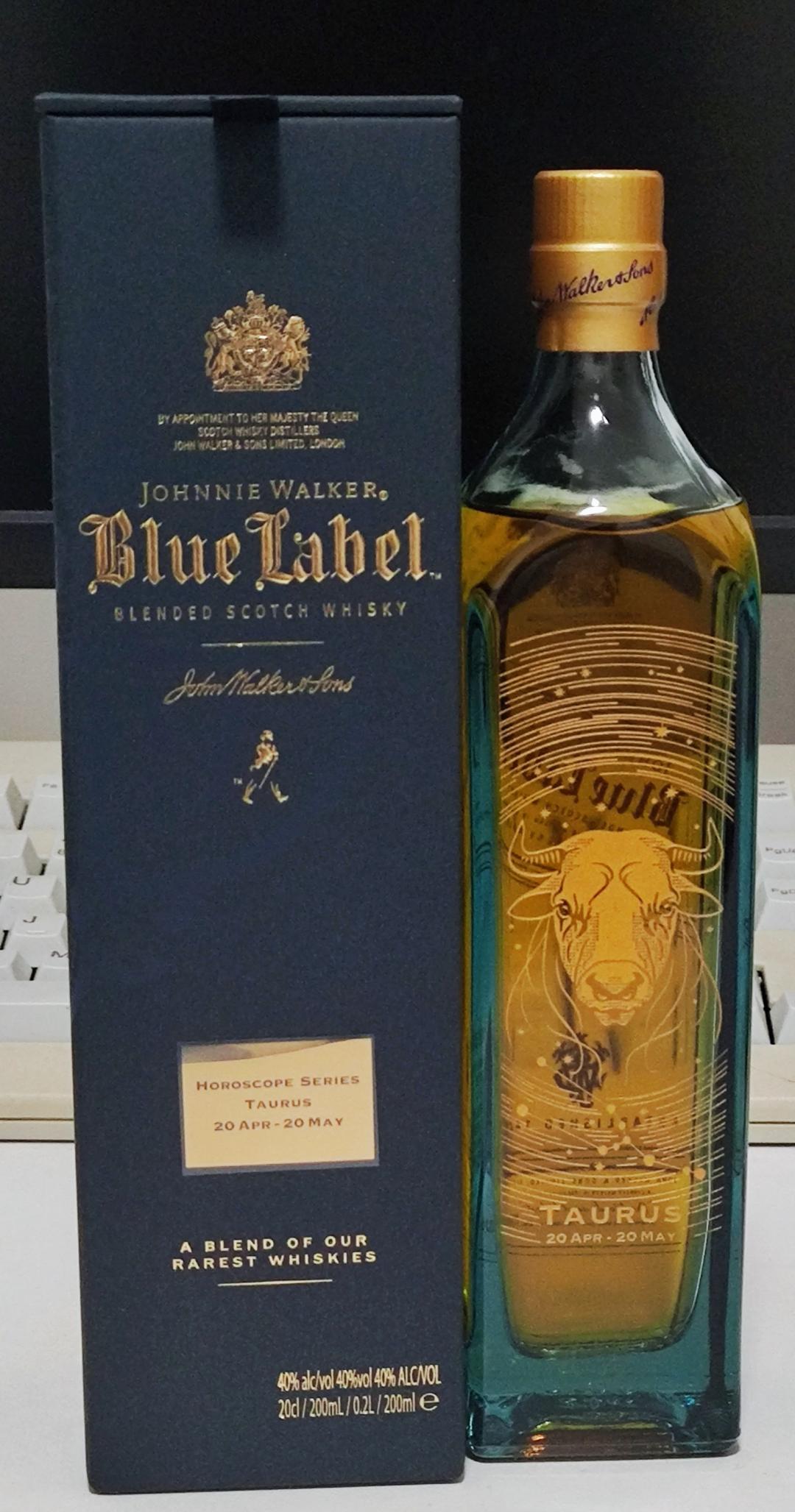 尊尼获加小蓝牌金牛座