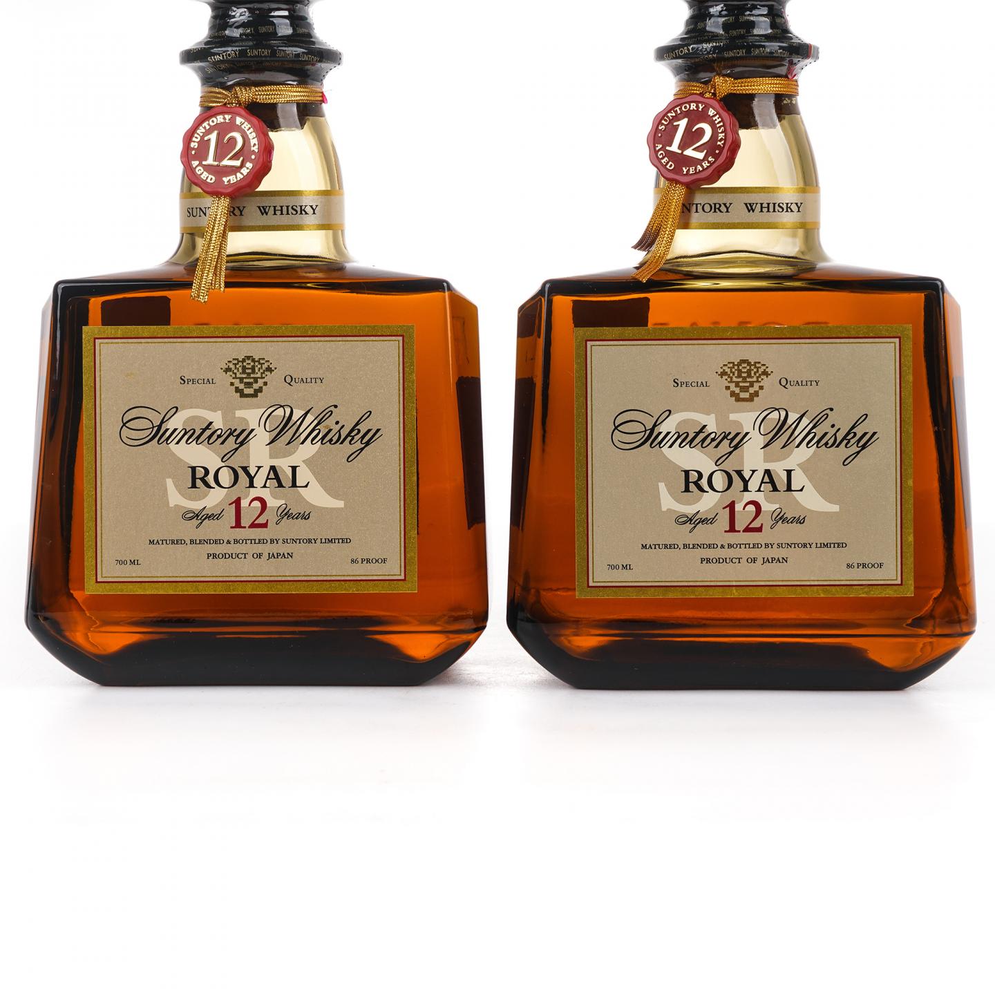 三得利 金花 Royal 12年 SR 2支组