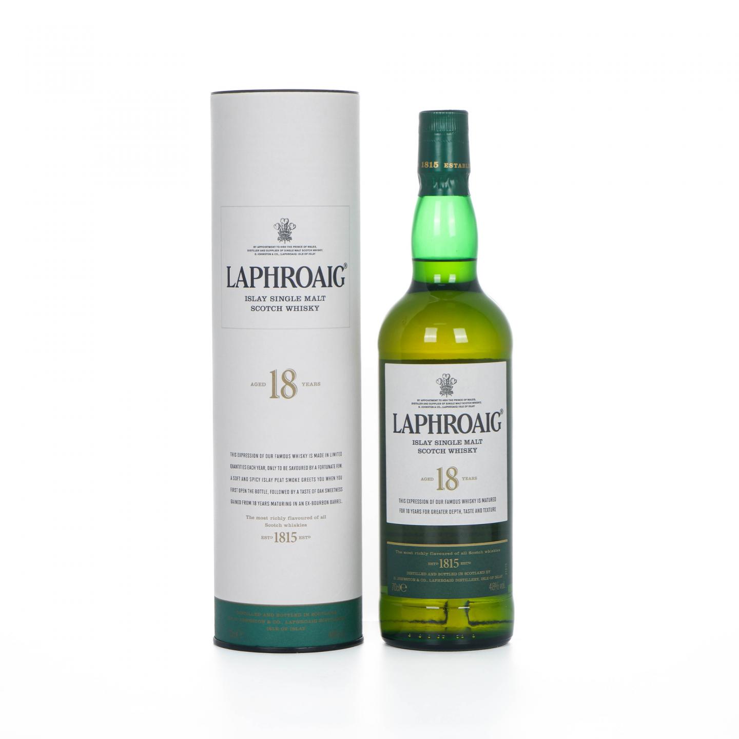 Laphroaig 拉弗格 18年 白筒 700ml