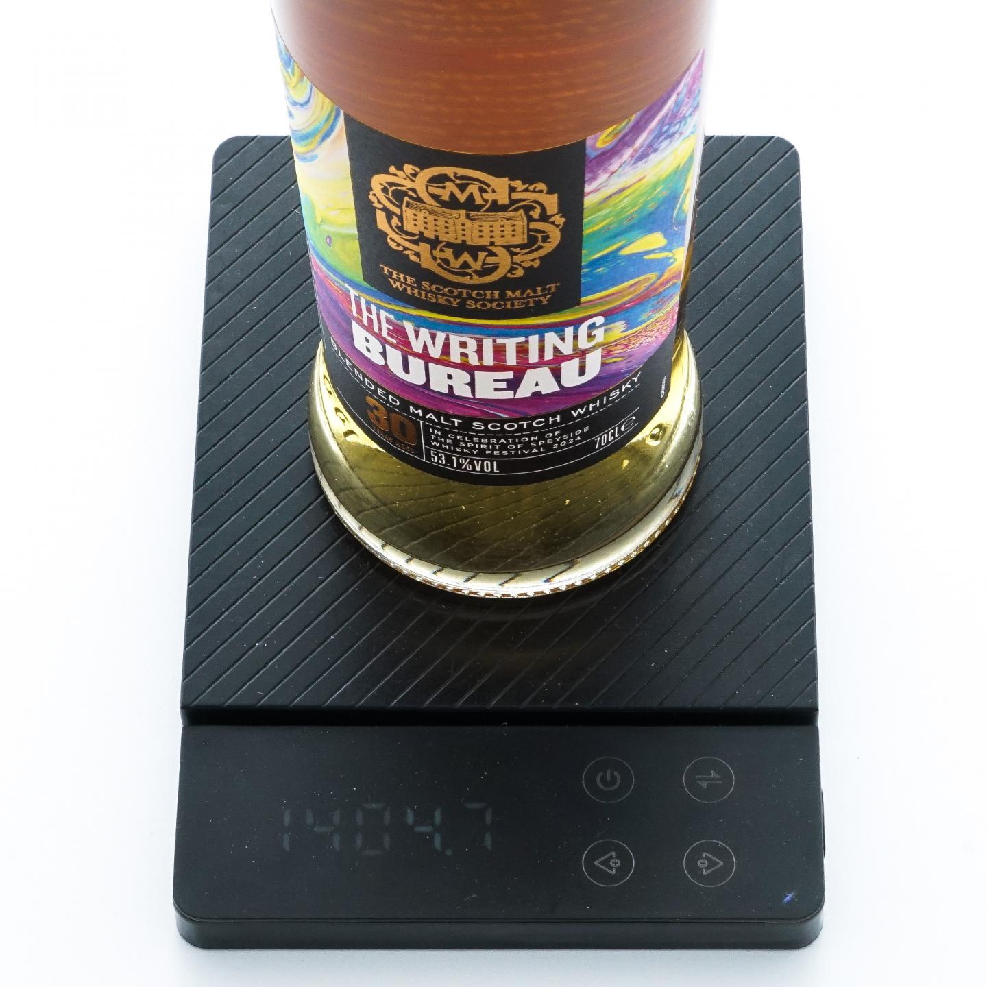 SMWS 30年 调和 the Writing Bureau 1992 行货