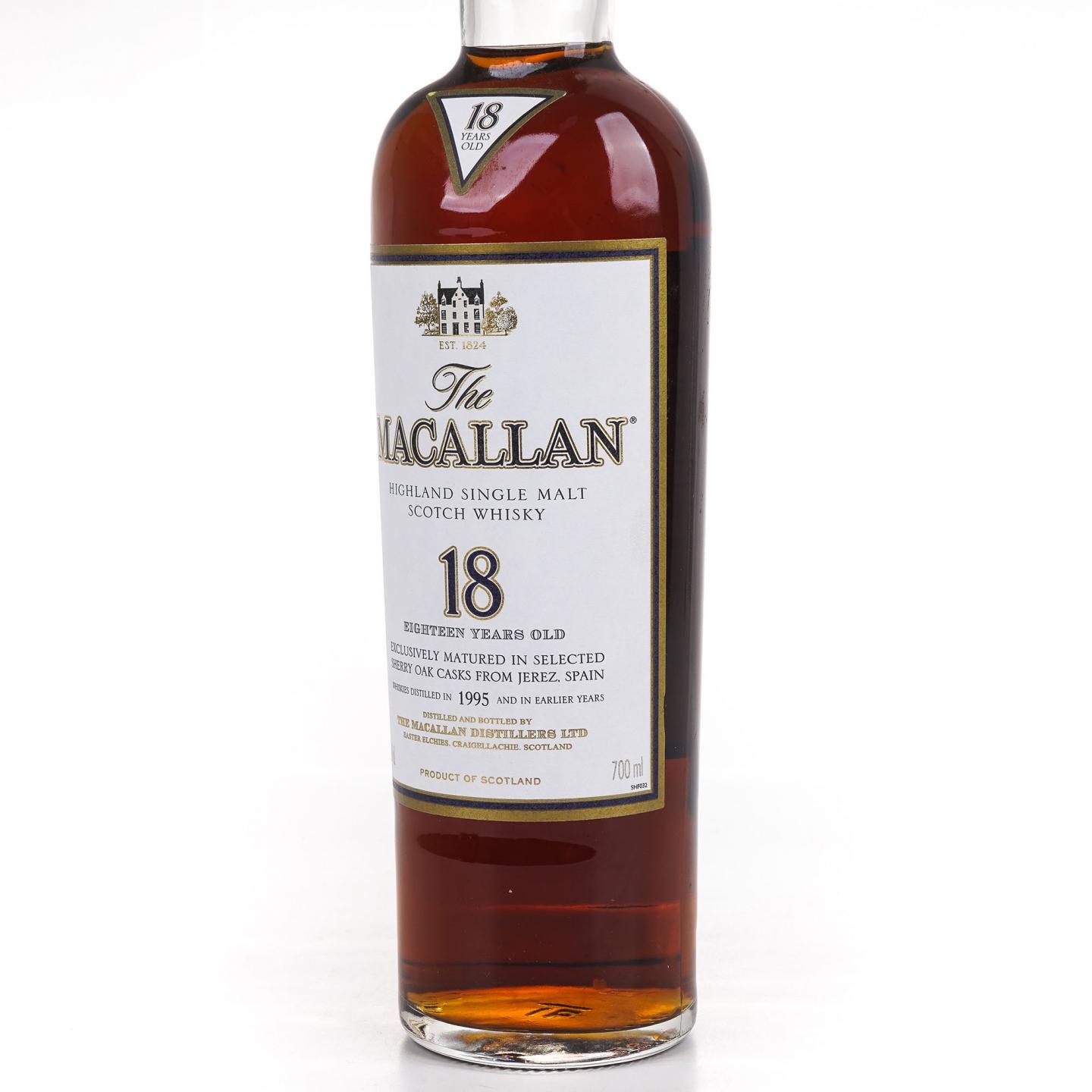 Macallan 麦卡伦 18年 1995 雪莉桶
