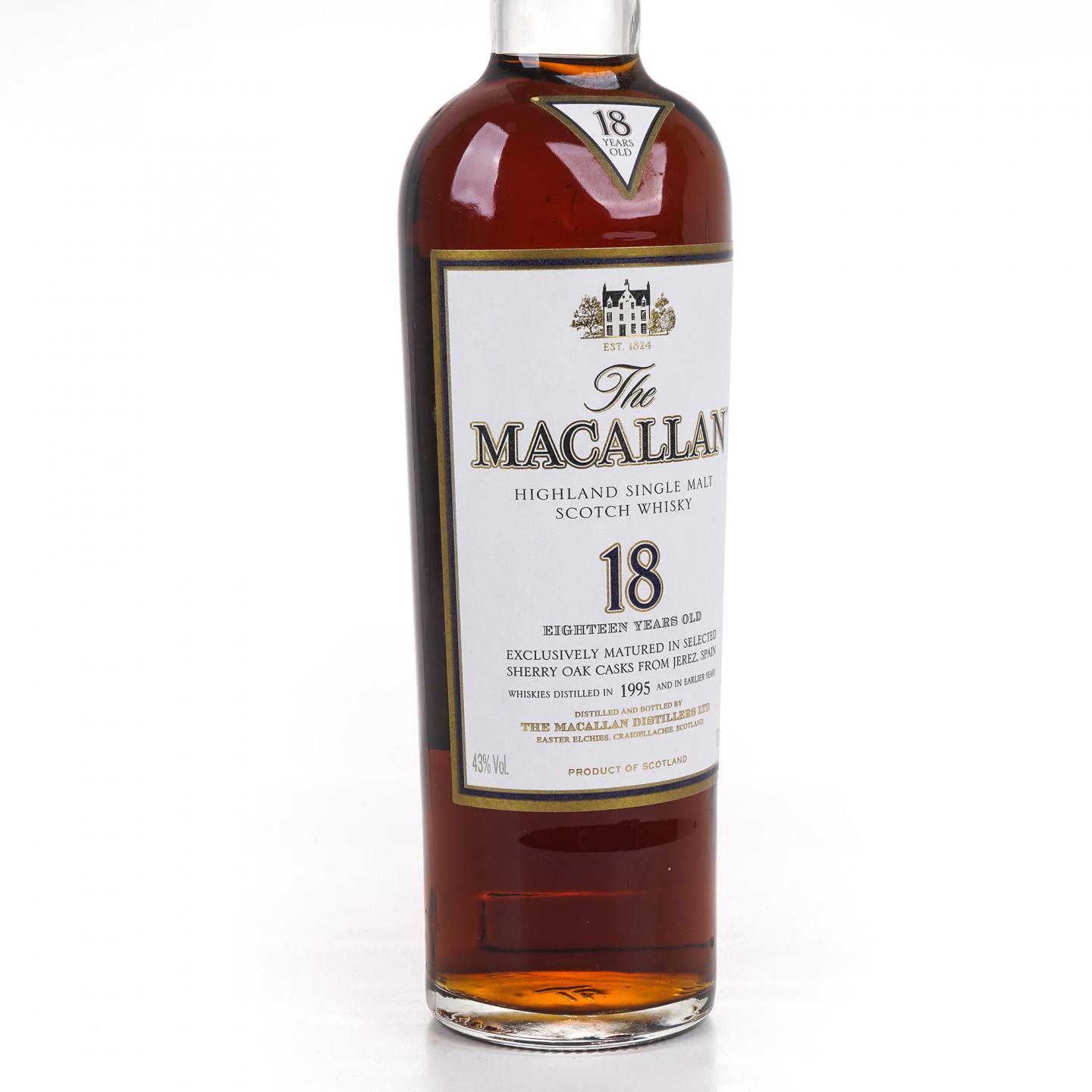 Macallan 麦卡伦 18年 1995 雪莉桶