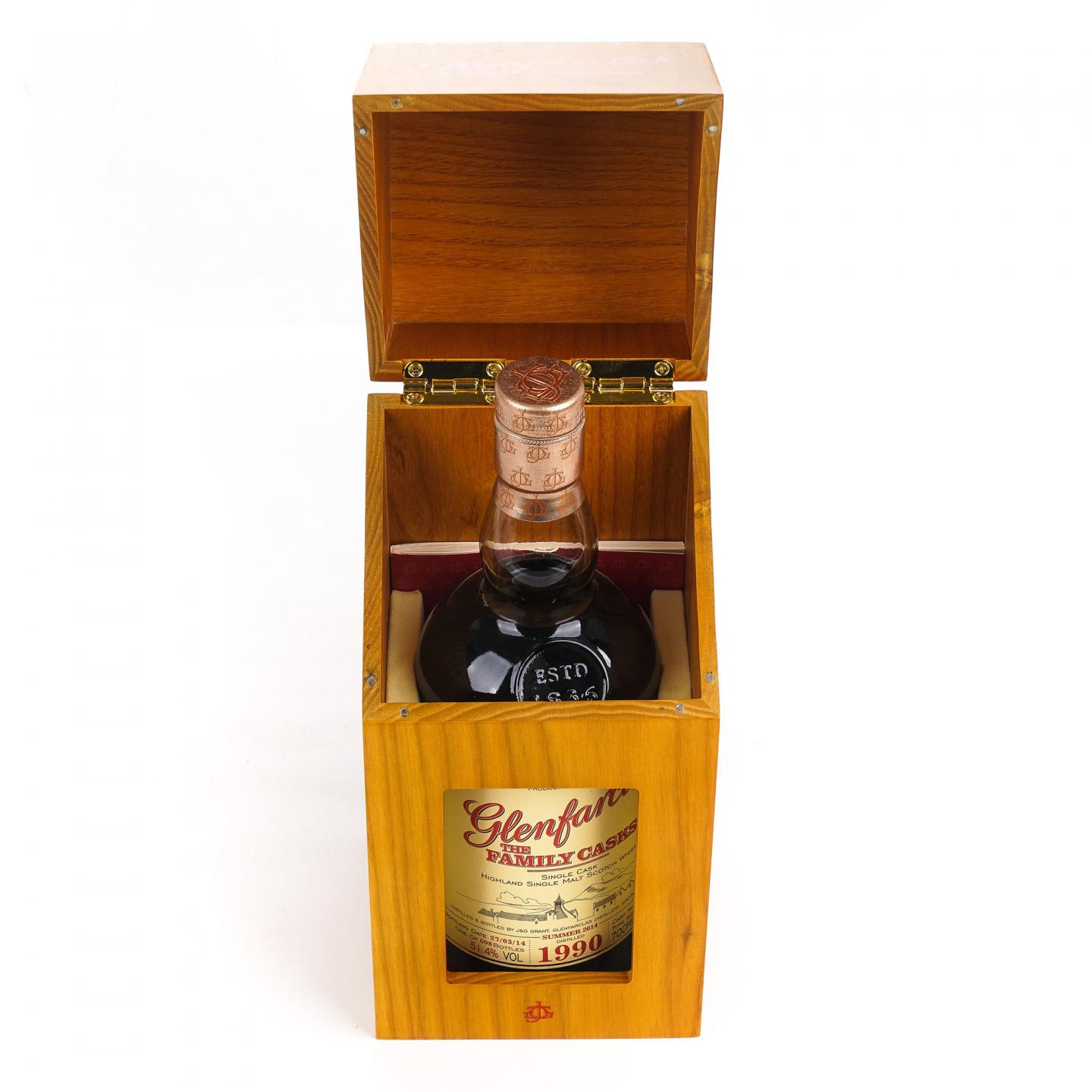 Glenfarclas 格兰花格 1990-2014 家族桶 雪莉单桶#1362