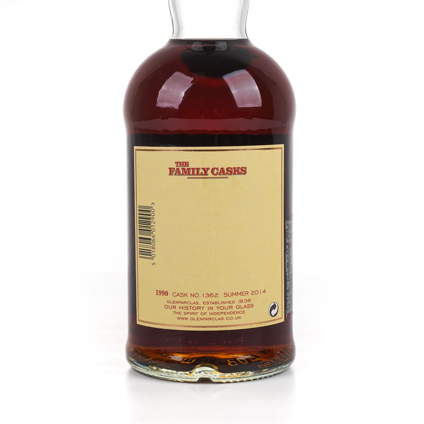 Glenfarclas 格兰花格 1990-2014 家族桶 雪莉单桶#1362