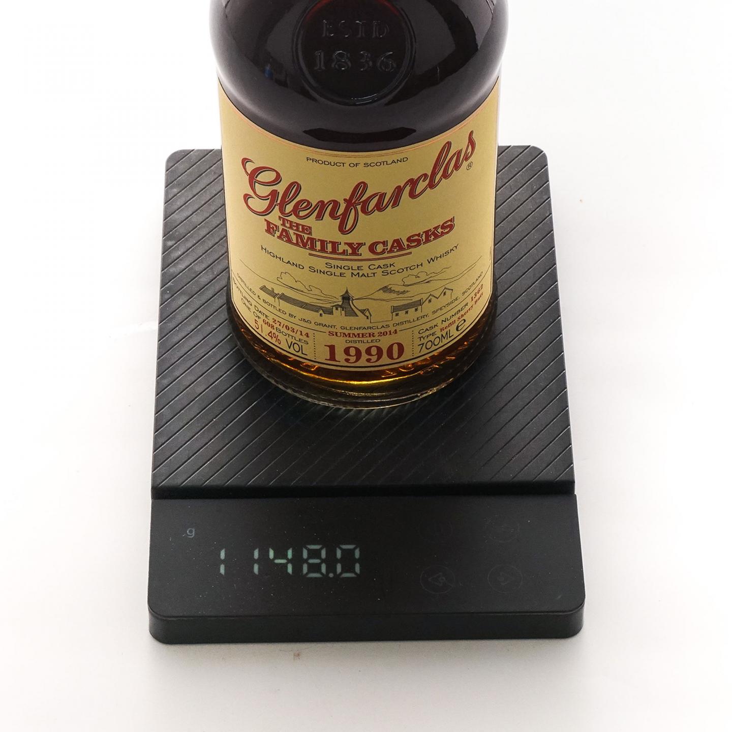 Glenfarclas 格兰花格 1990-2014 家族桶 雪莉单桶#1362