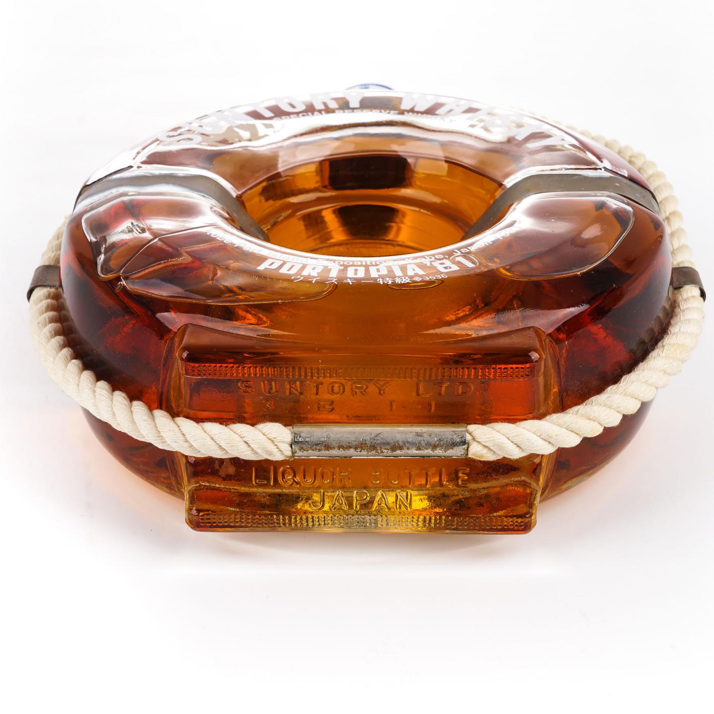 三得利 1981神户港博览会限定 救生圈 特级 700ml