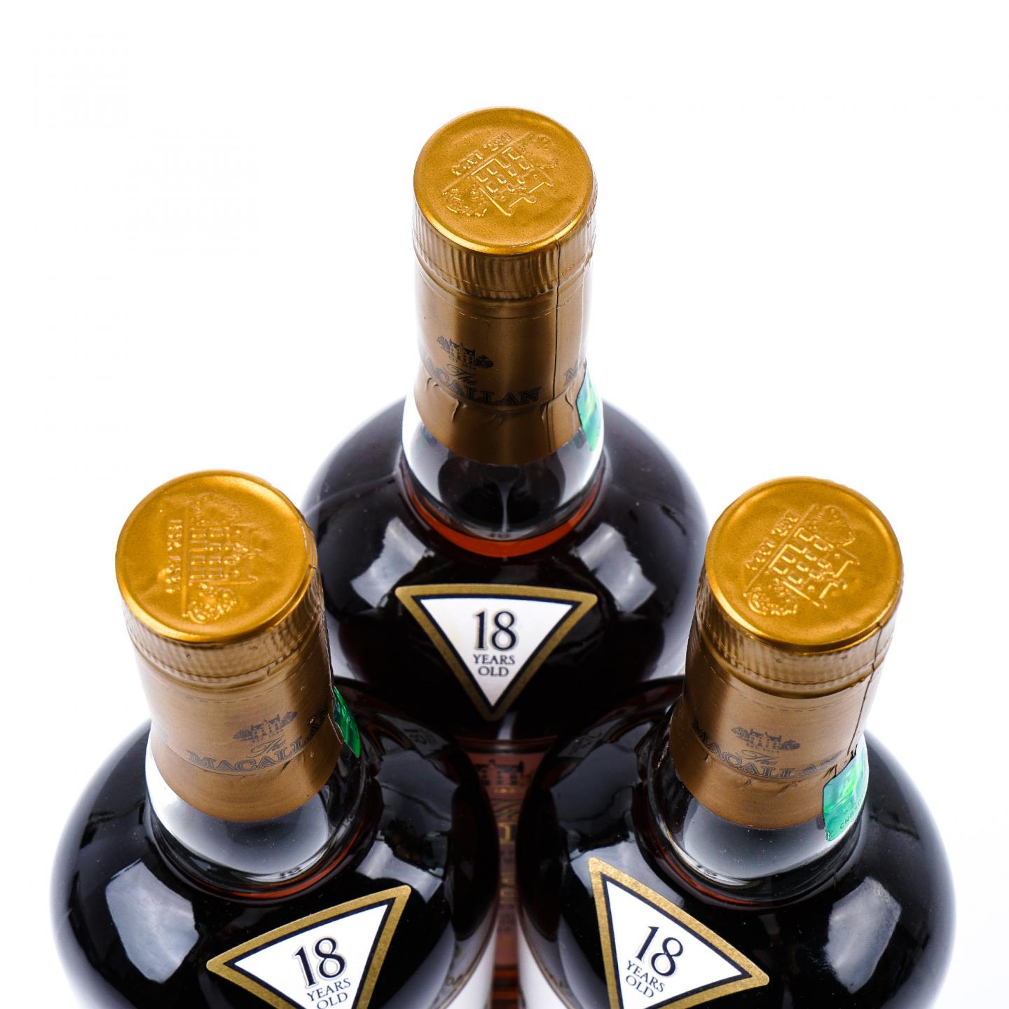 Macallan 麦卡伦 18年 2017 雪莉桶 3支组