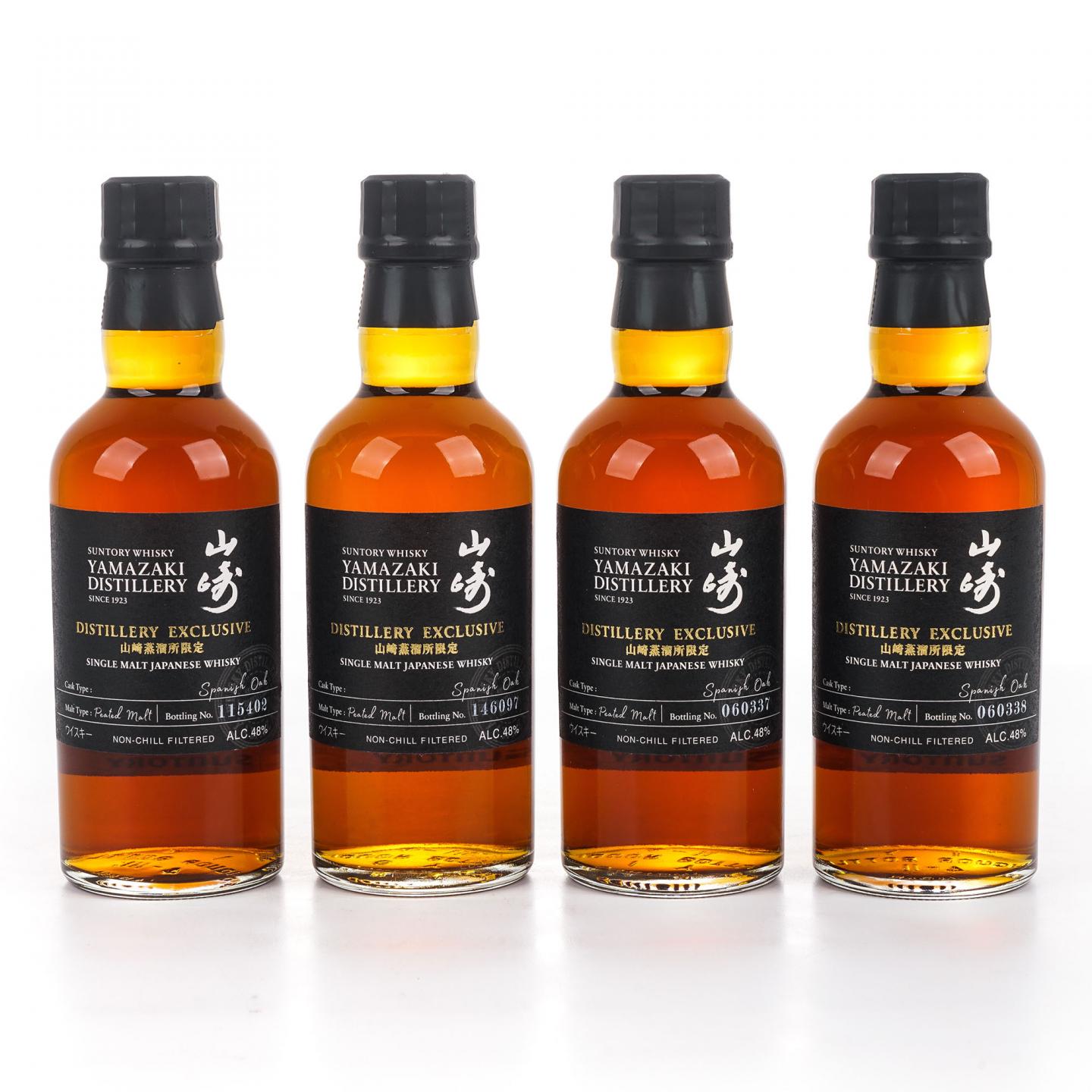 【中样】山崎蒸馏所限定 Peated Malt 4瓶组*180ml