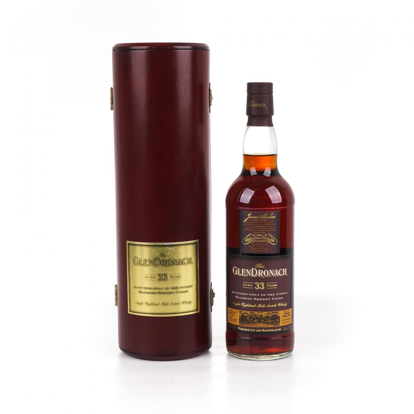 Glendronach 格兰多纳 33年 雪莉桶
