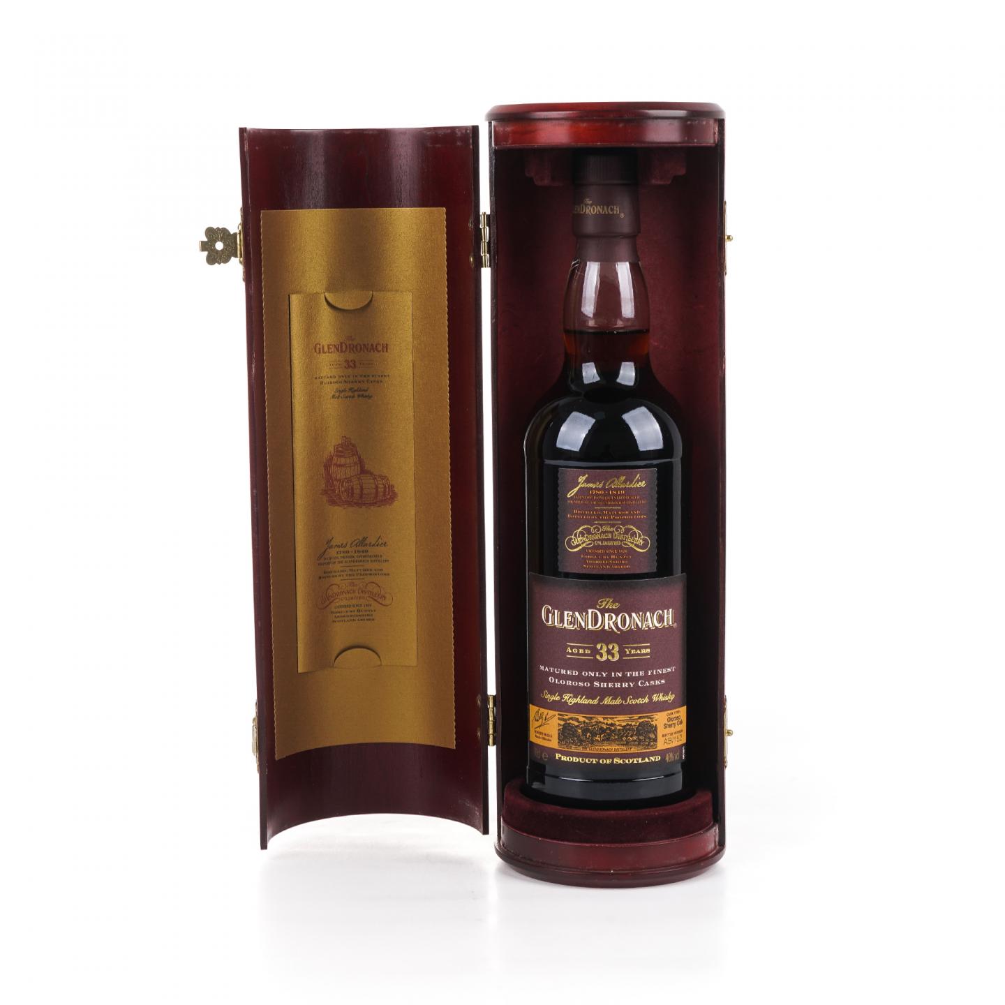 Glendronach 格兰多纳 33年 雪莉桶