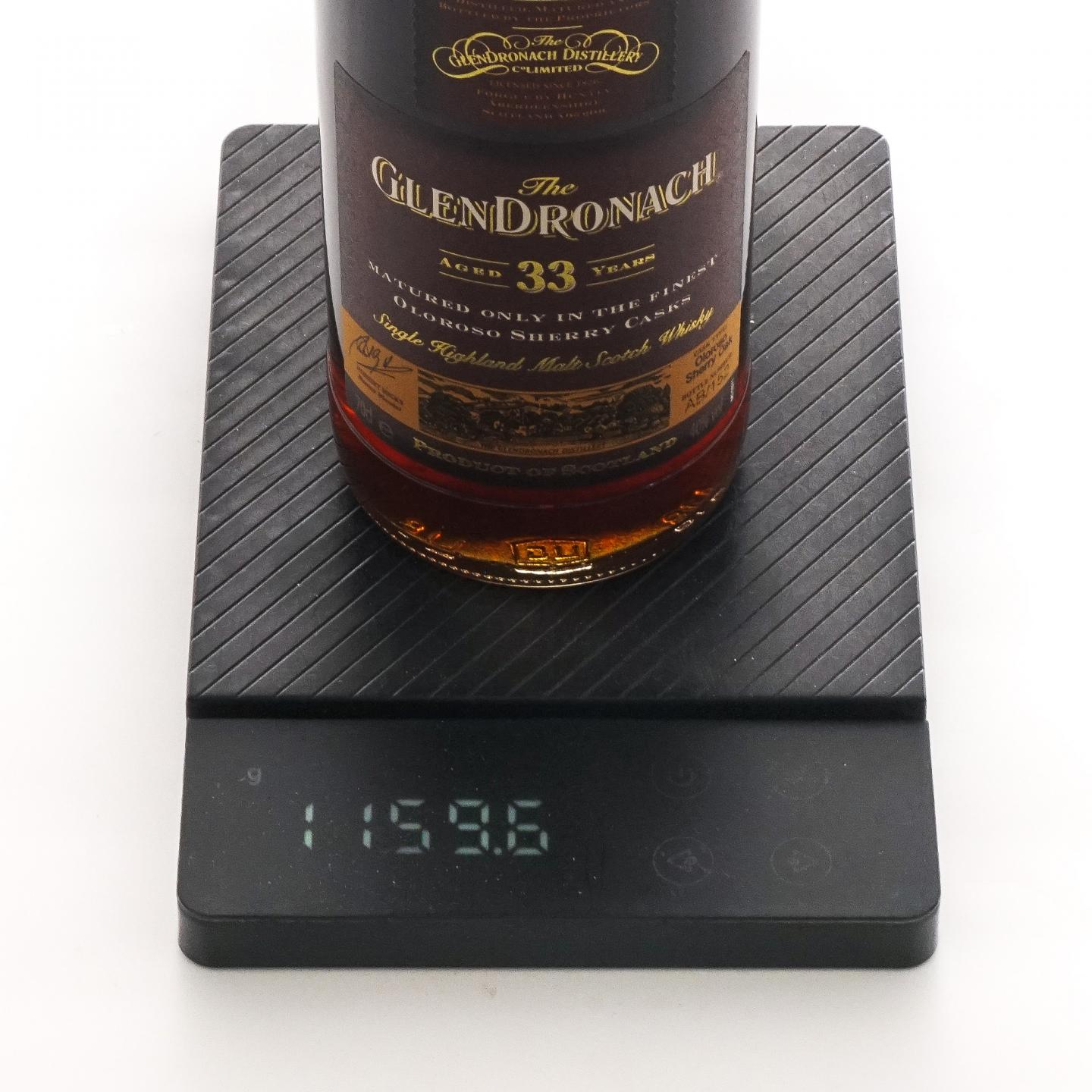 Glendronach 格兰多纳 33年 雪莉桶