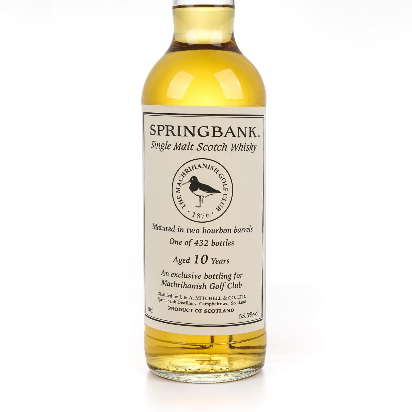 Springbank 云顶 10年 2021 Machrihanish Golf Club