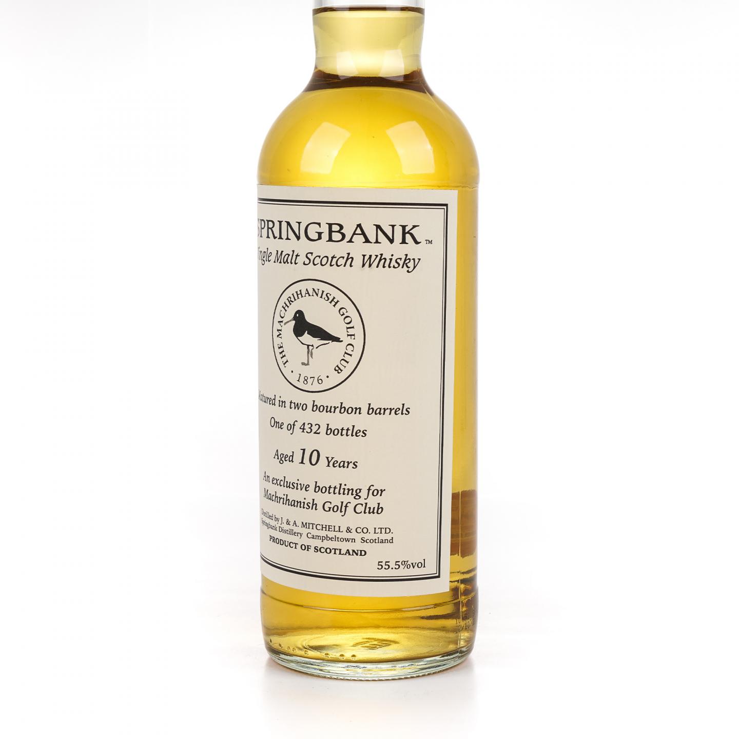 Springbank 云顶 10年 2021 Machrihanish Golf Club