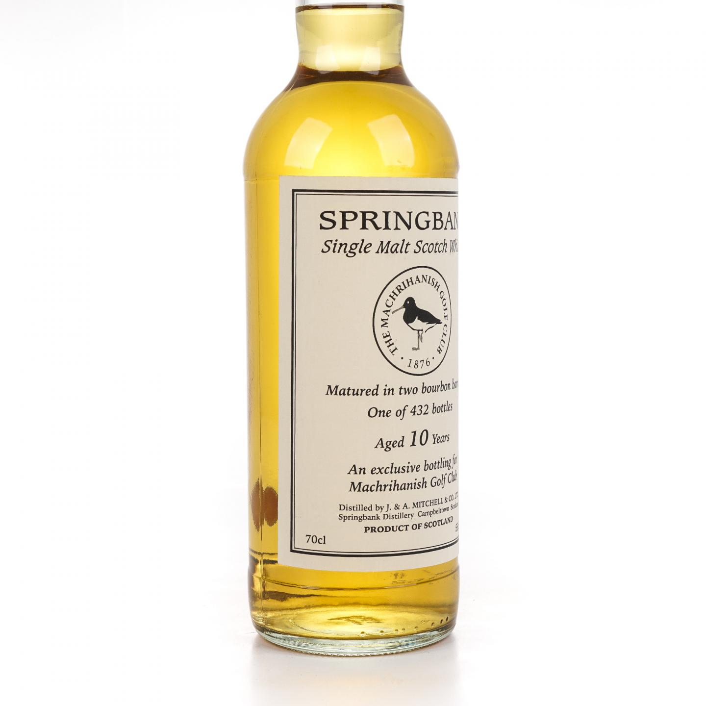 Springbank 云顶 10年 2021 Machrihanish Golf Club