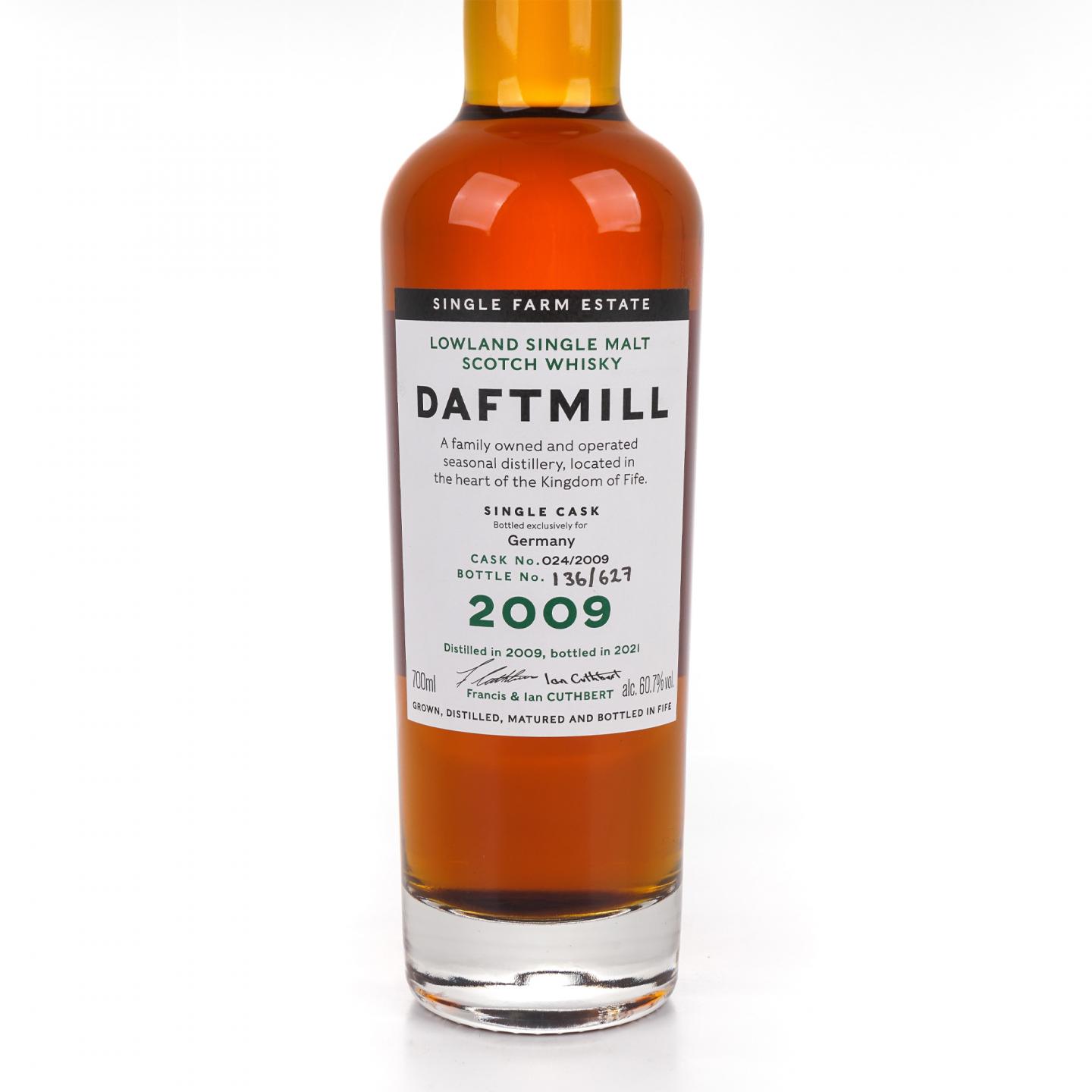 Daftmill 达夫特米尔 2009-2021 雪莉桶#024/2009