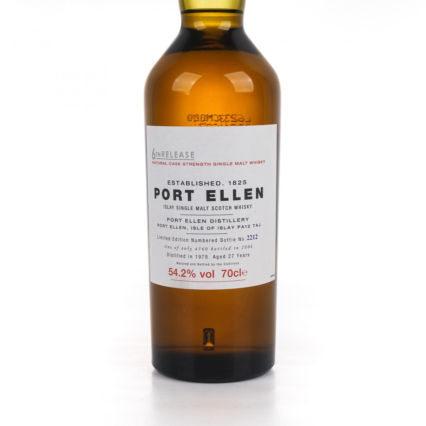 Port Ellen 波特艾伦 27年 1978-2006 SR 6th 桶强