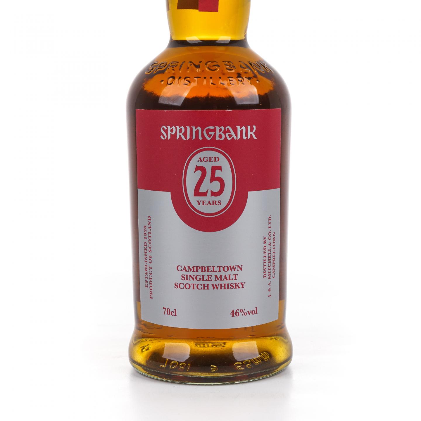 Springbank 云顶 25年 2022 限量版