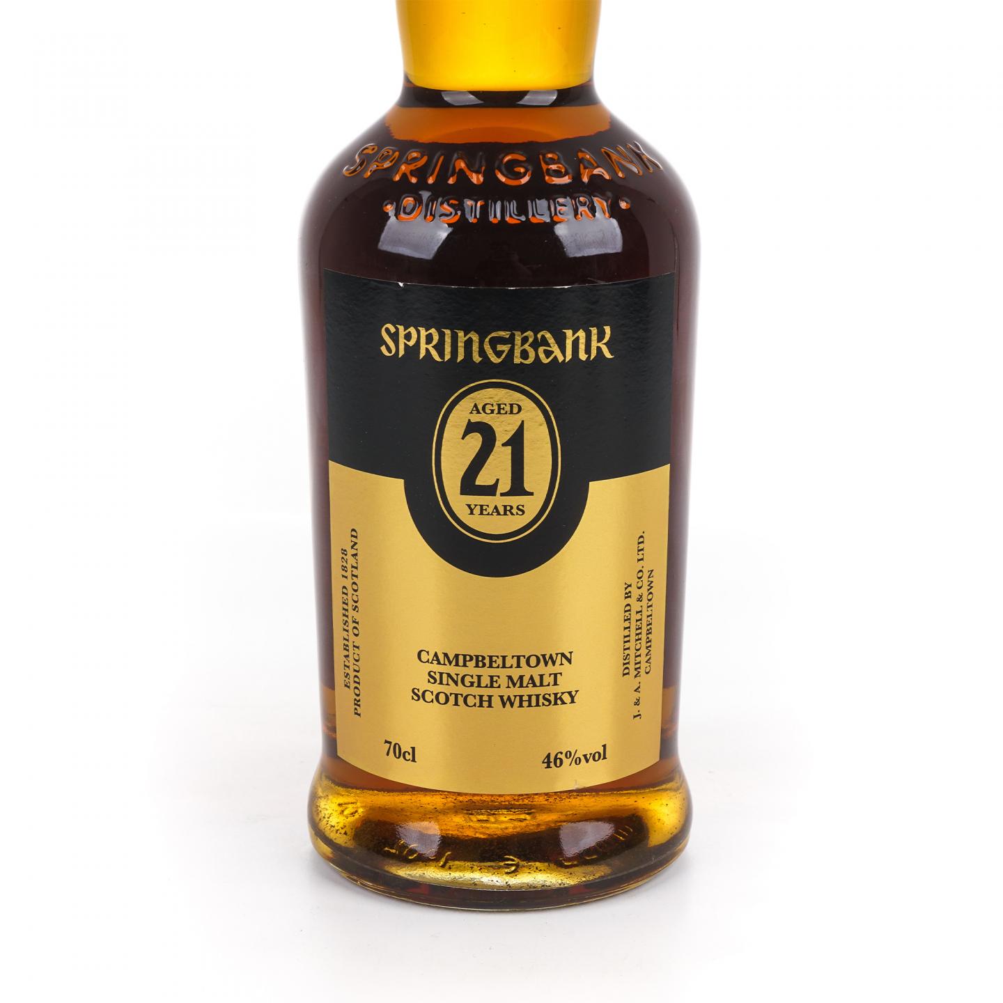 Springbank 云顶 21年 2021