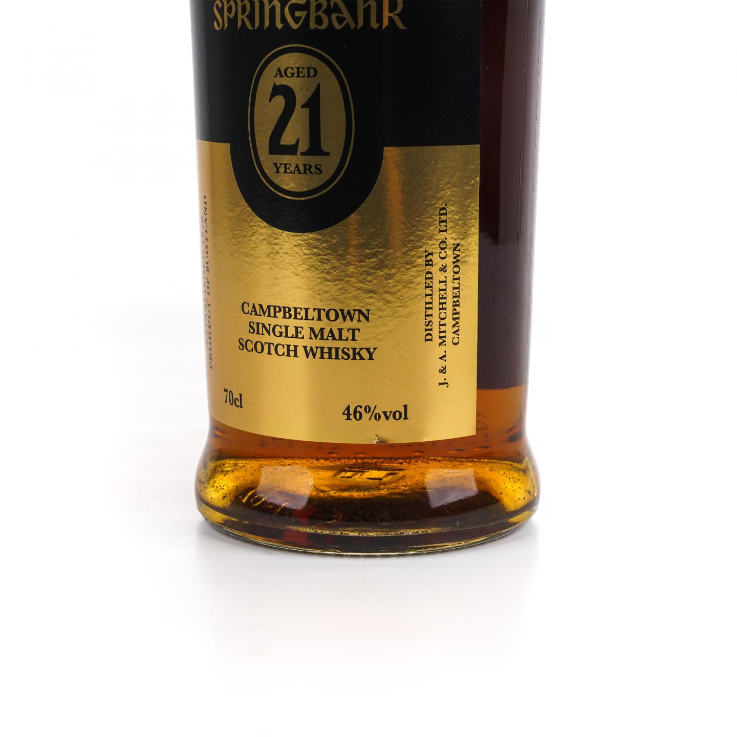Springbank 云顶 21年 2021