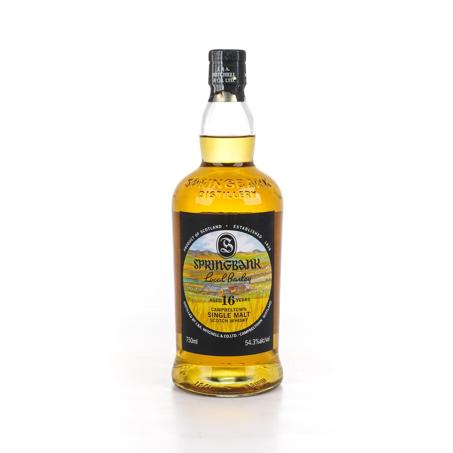 Springbank 云顶 16年 1999-2016 本地大麦 750ml