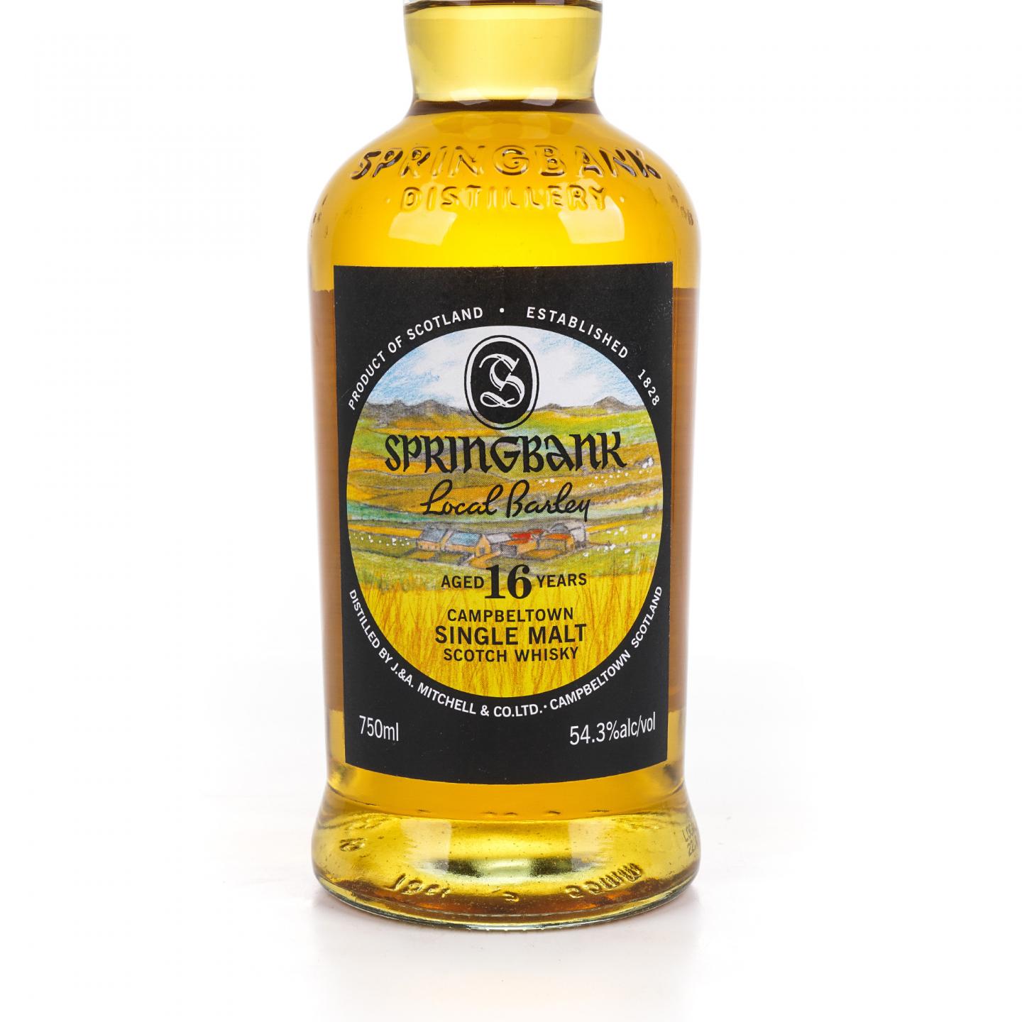 Springbank 云顶 16年 1999-2016 本地大麦 750ml