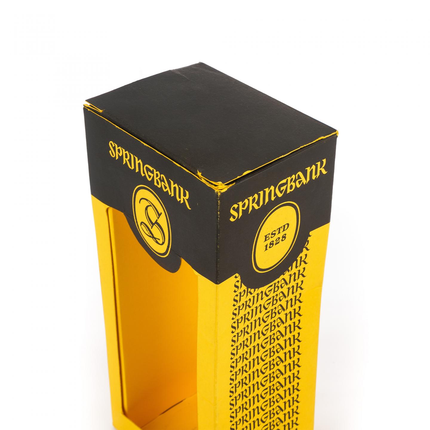 Springbank 云顶 16年 1999-2016 本地大麦 750ml