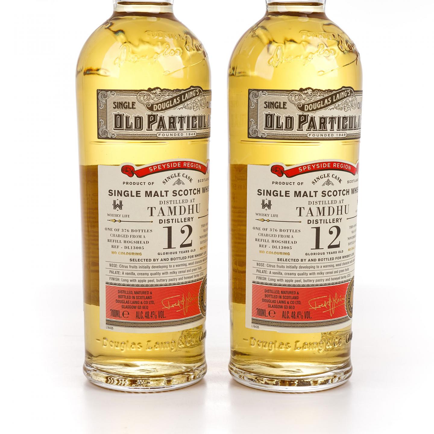Tamdhu 檀都 12年 2006-2019 单桶 DL Old Particular 2瓶组