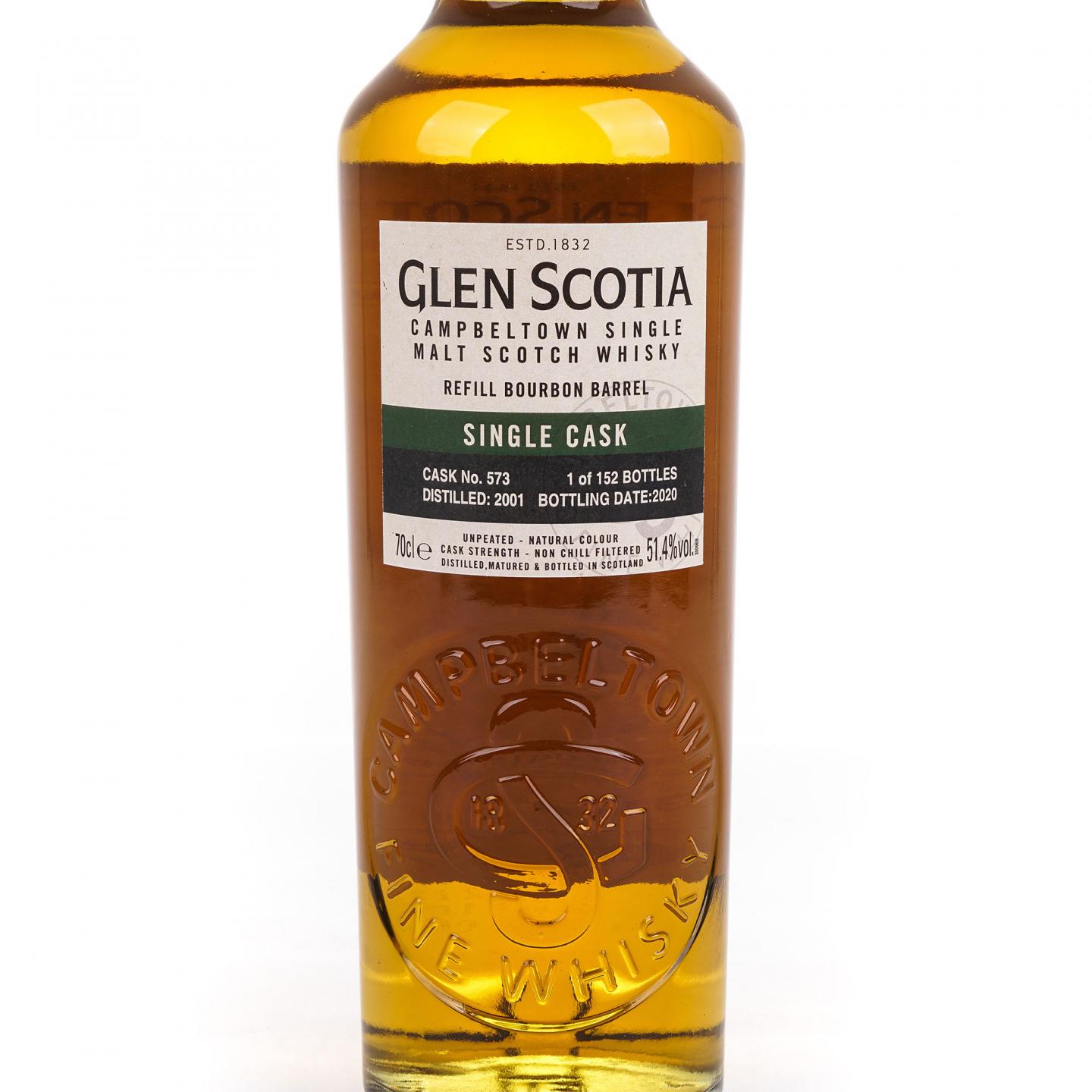Glen Scotia 格兰帝 19年 2001-2020 单桶