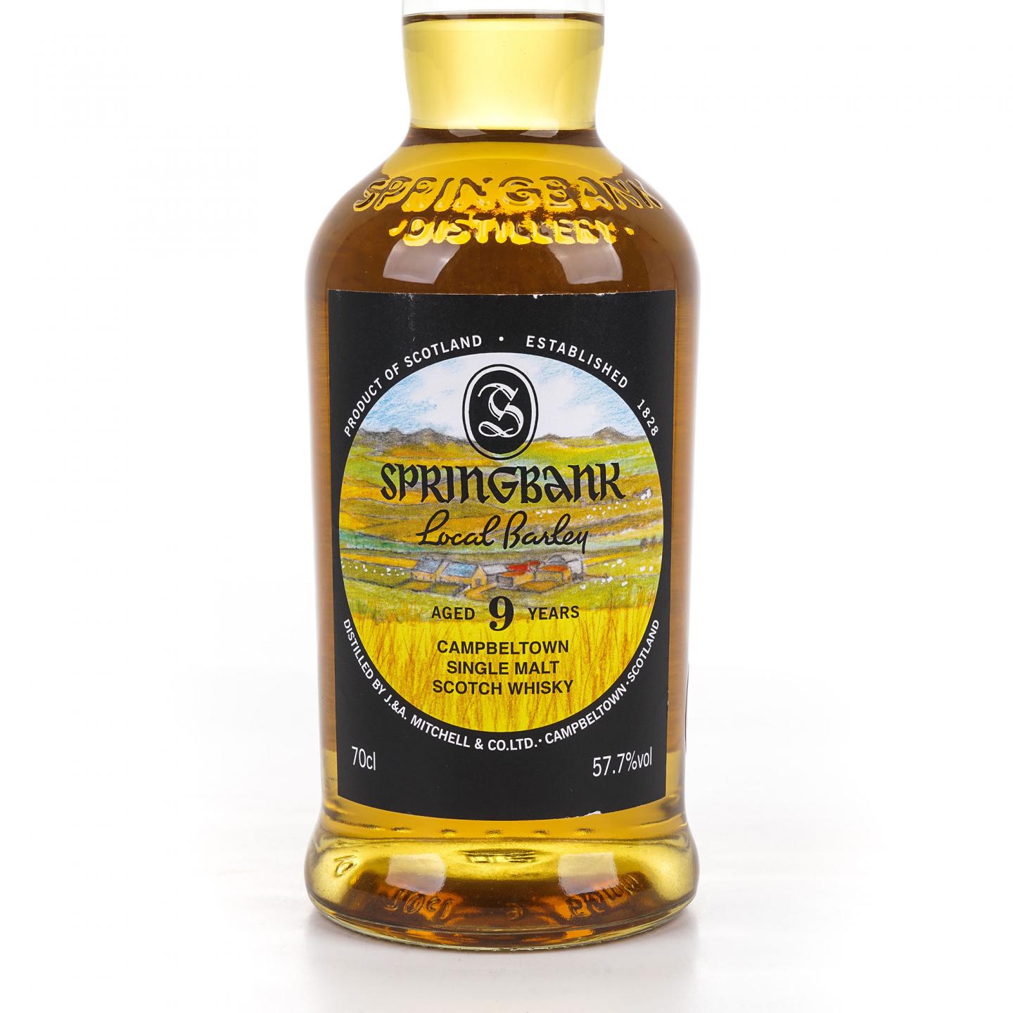 Springbank 云顶 9年 2009-2018 本地大麦