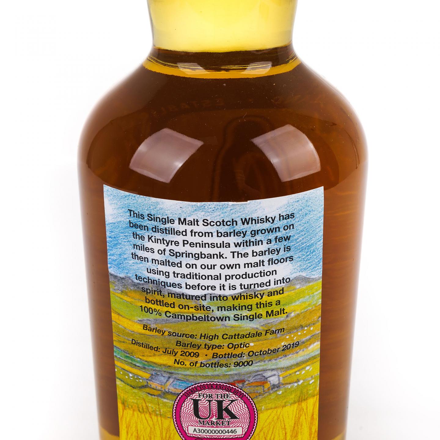 Springbank 云顶 10年 2009-2019 本地大麦