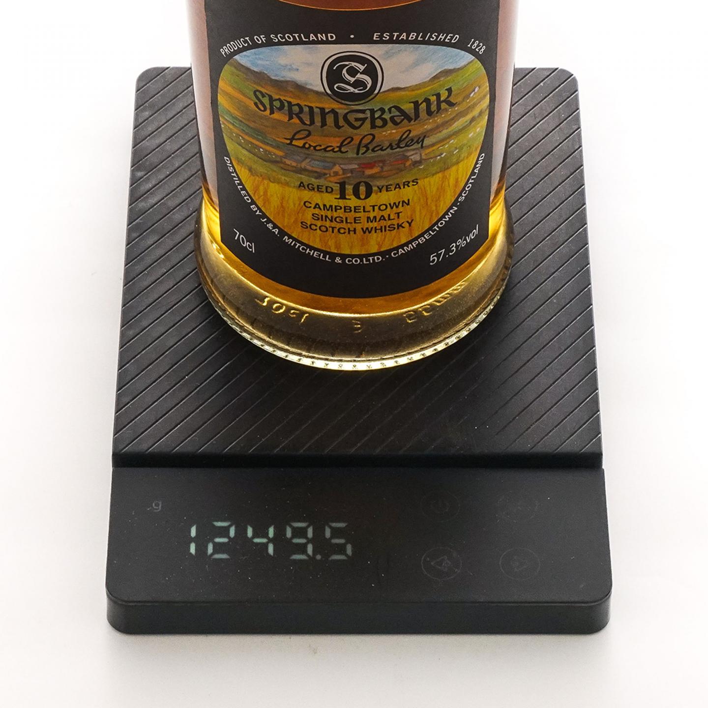 Springbank 云顶 10年 2007-2017 本地大麦