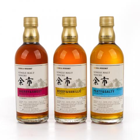 余市 风味桶系列 500ml*3