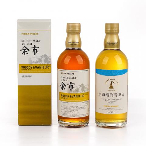 余市 风味桶系列 Woody& Vanillic /余市蒸馏所限定 500ml*2瓶组