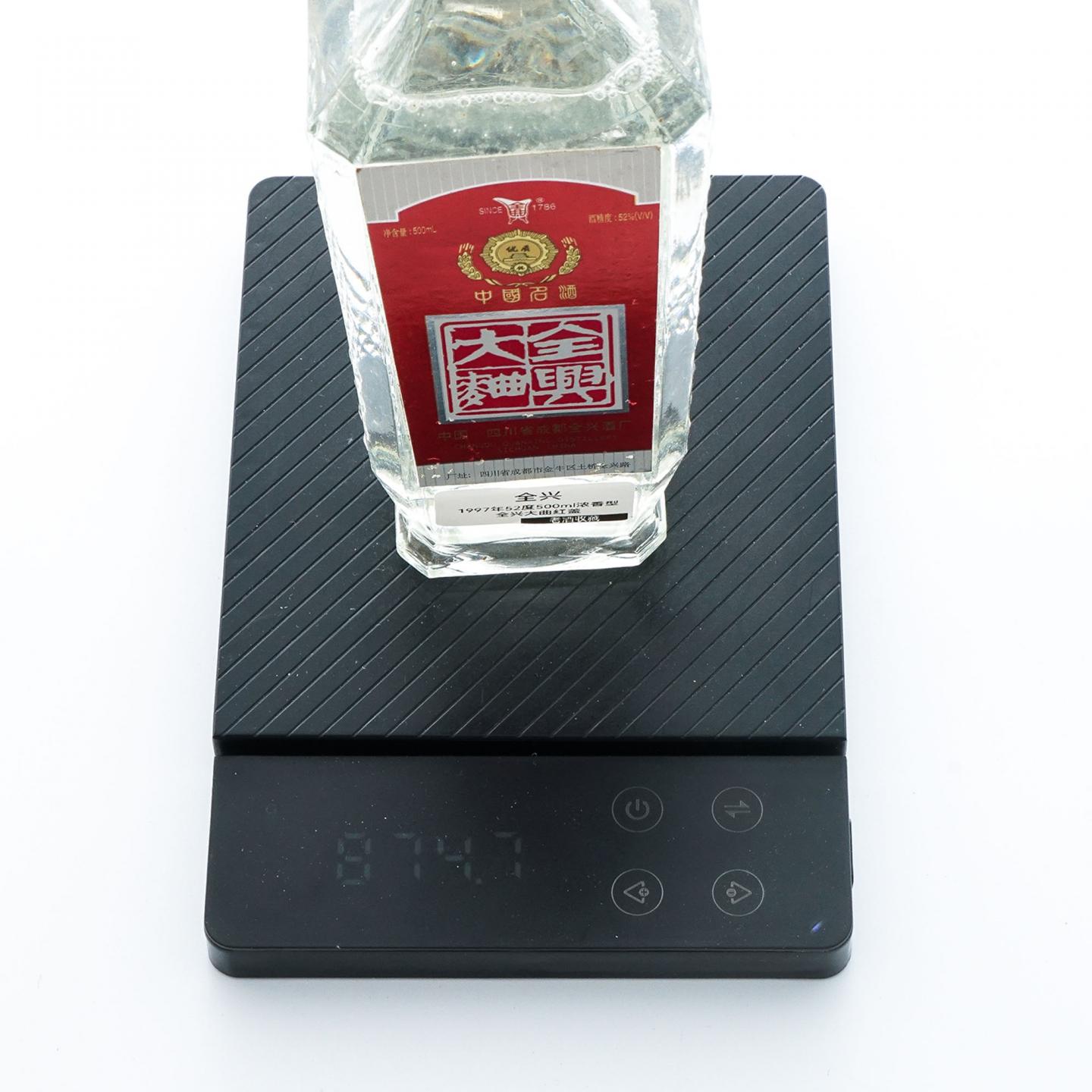 四川全兴·1997年 全兴大曲 红盖 浓香型