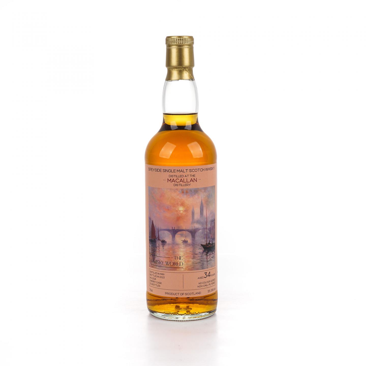 Macallan 麦卡伦 34年 1989-2023 雪莉桶#2328