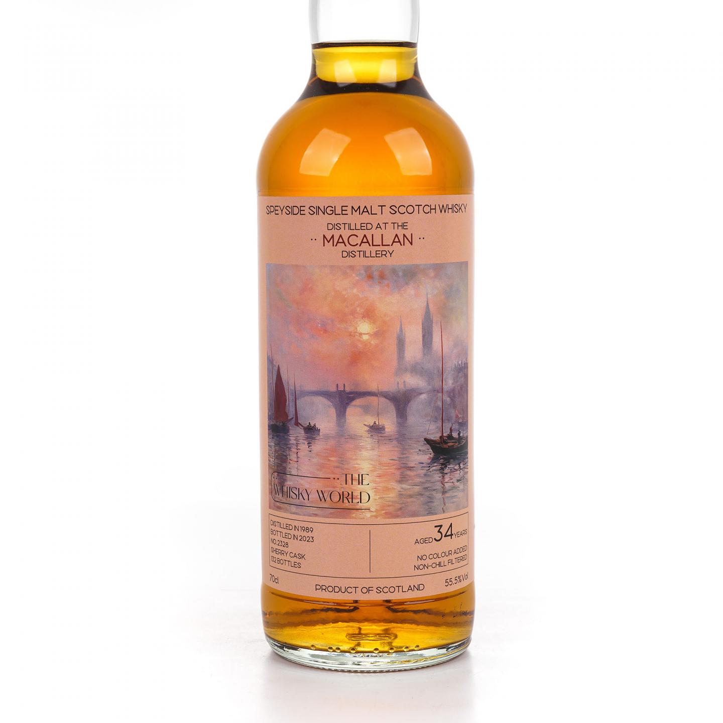 Macallan 麦卡伦 34年 1989-2023 雪莉桶#2328