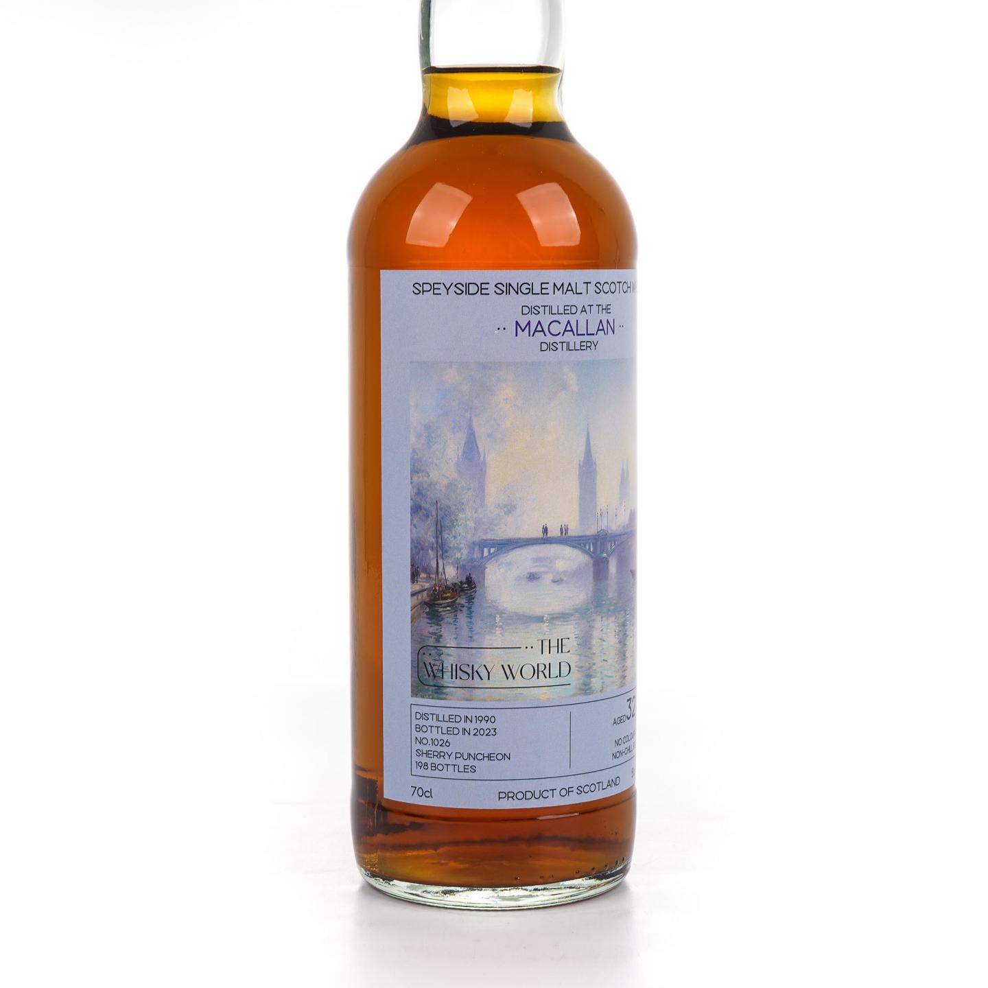Macallan 麦卡伦 32年 1990-2023 雪莉桶#1026