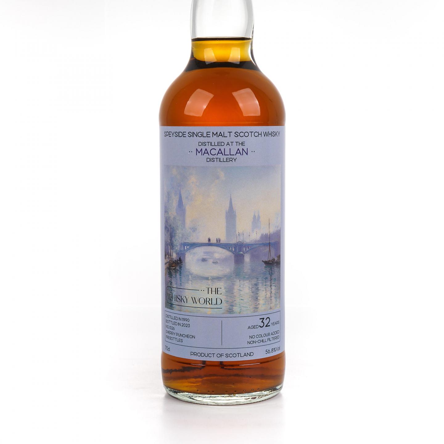 Macallan 麦卡伦 32年 1990-2023 雪莉桶#1026