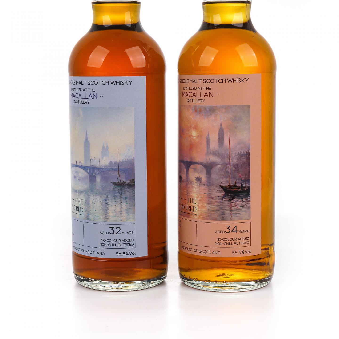 Macallan 麦卡伦 32/34年 雪莉桶 2瓶组