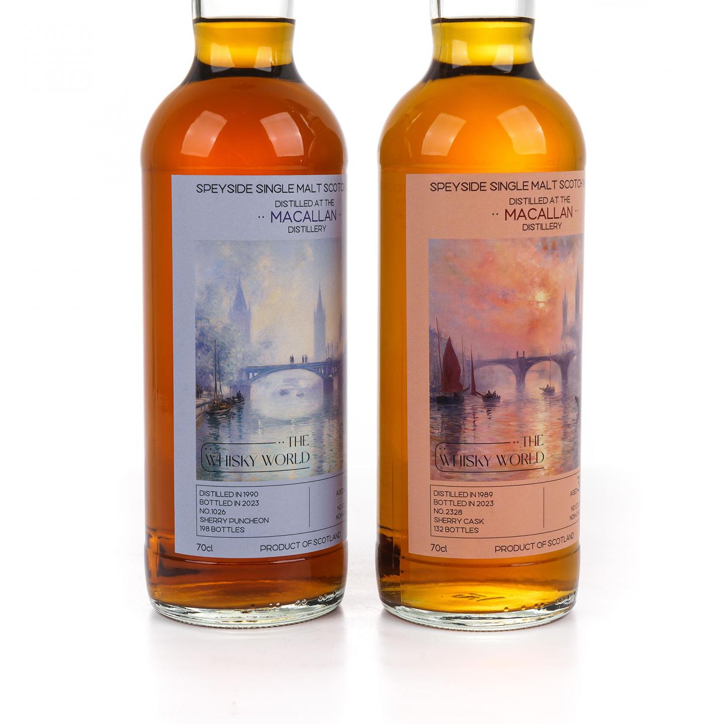 Macallan 麦卡伦 32/34年 雪莉桶 2瓶组