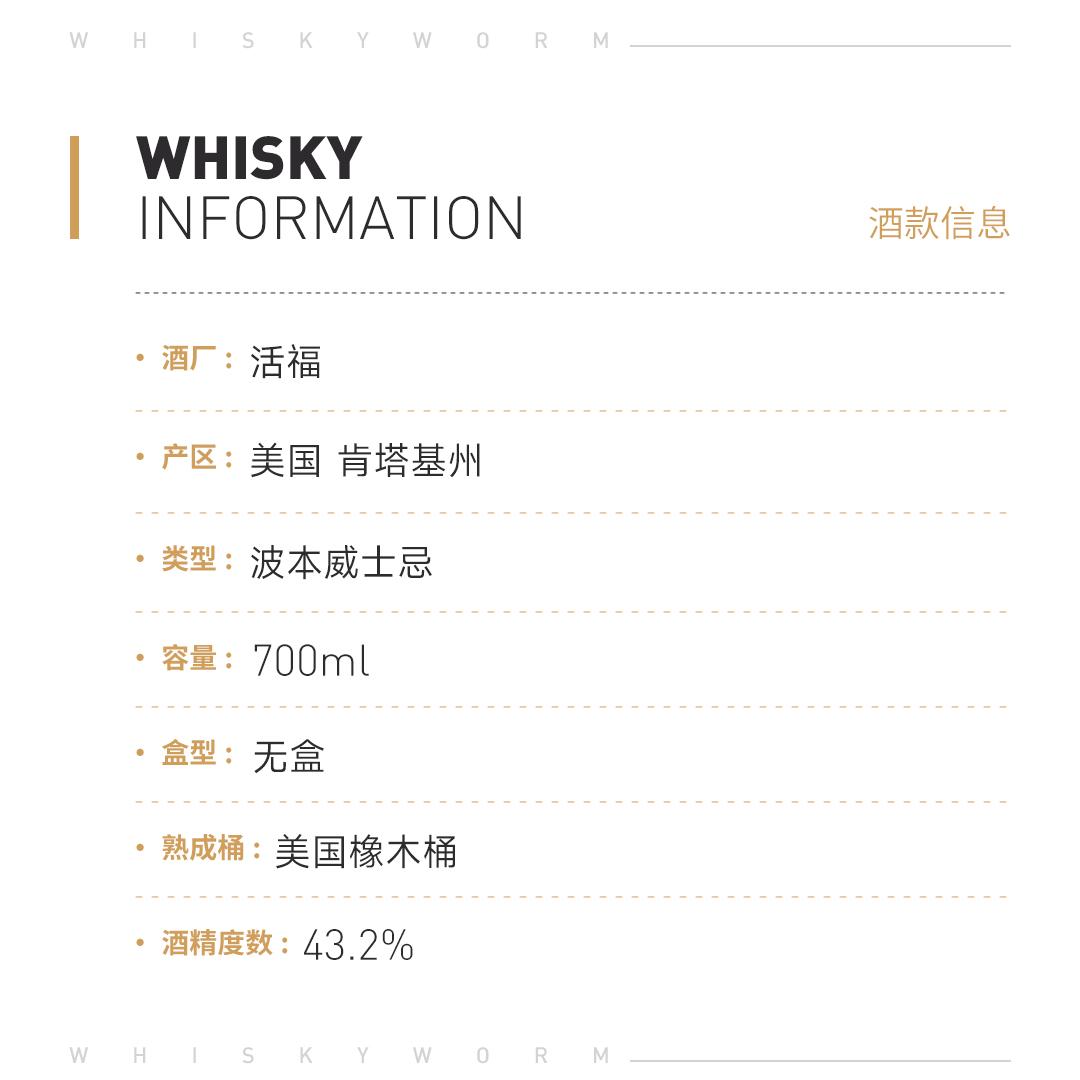 【双桶波本】Woodford Reserve 活福珍藏双桶波本威士忌