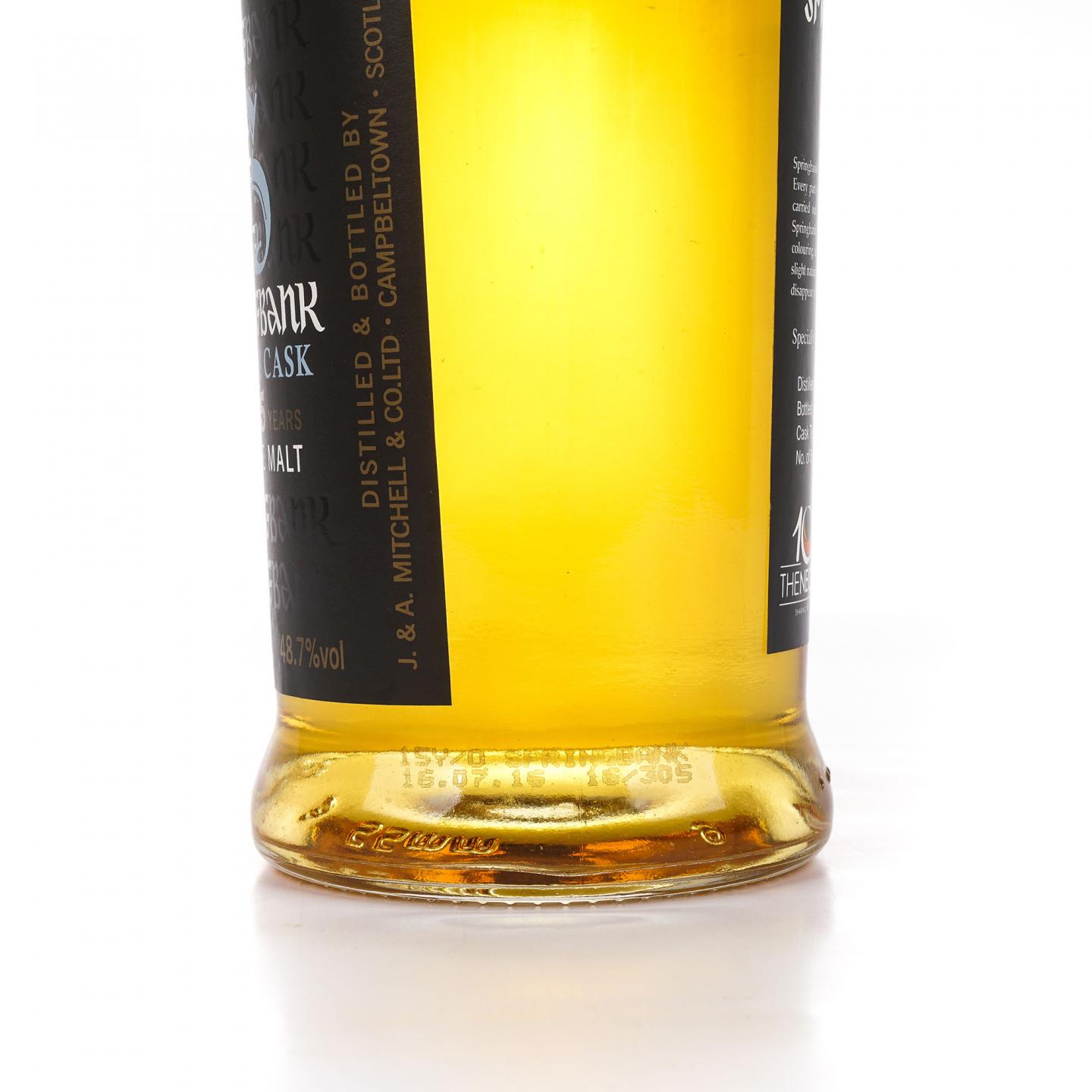 Springbank 云顶 15年 2000-2016 单桶