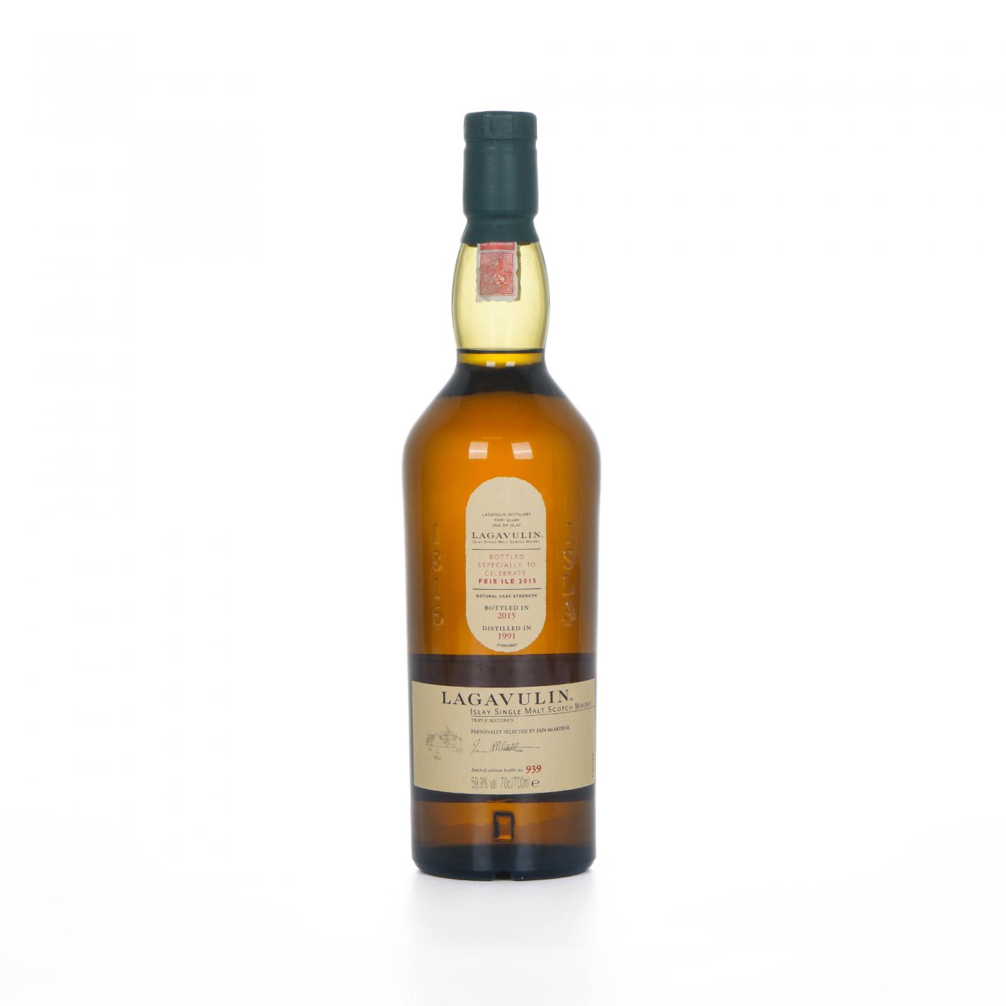 Lagavulin 乐加维林 1991-2015 Feis ile 2015 700ml